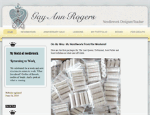 Tablet Screenshot of gayannrogers.com